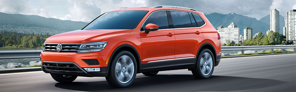 The new 2018 Volkswagen Tiguan