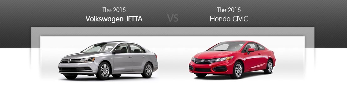 2015 Volkswagen Jetta vs Honda Civic