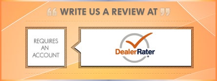 Write Us a Review at DealerRater