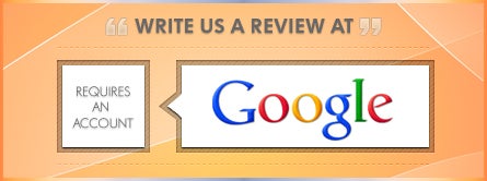 Write Us a Review at Google
